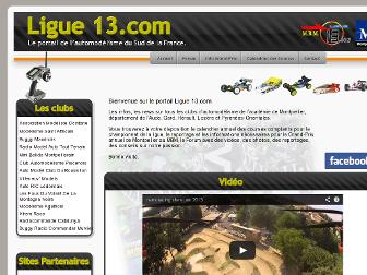 ligue13.com website preview