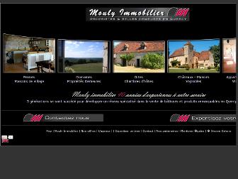 mouly-immobilier.com website preview