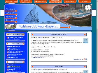 modelisme-naval-etaples.fr website preview