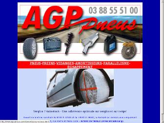 agp-pneus.com website preview