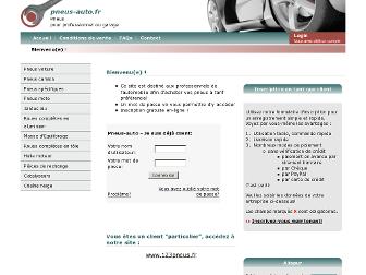 pneus-auto.fr website preview
