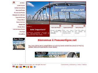 pneusenligne.net website preview