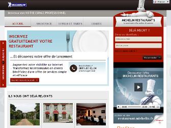 pro.restaurant.michelin.fr website preview