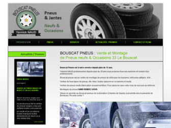 pneus-neufs-occasion-33.fr website preview