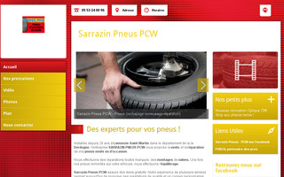 pneus-occasions-bergerac.fr website preview