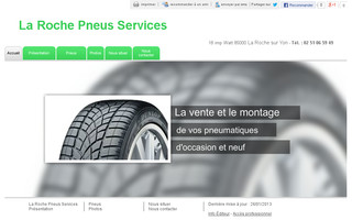la-roche-pneus-services.fr website preview