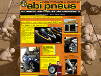 abi-pneus.com website preview