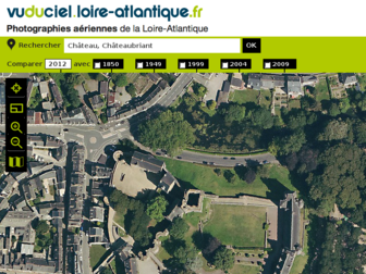vuduciel.loire-atlantique.fr website preview
