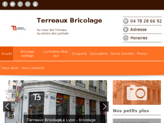 terreaux-bricolage-lyon.fr website preview