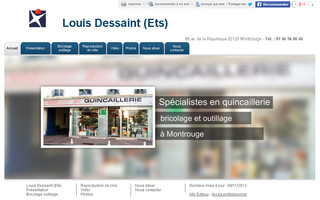 dessaint-bricolage.fr website preview