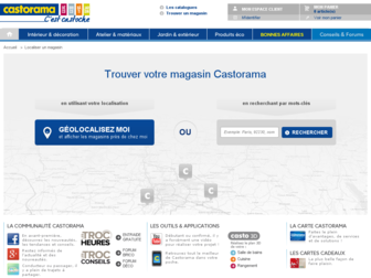 magasins.castorama.fr website preview