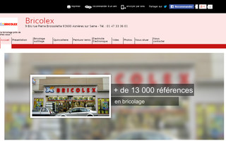 bricolex-asnieres-sur-seine.fr website preview