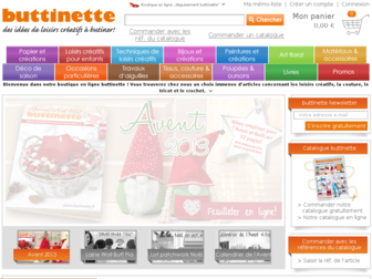loisir-creatif-fr.buttinette.com website preview