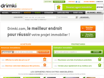 drimki.fr website preview
