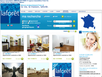 laforet-paris13-arago.com website preview