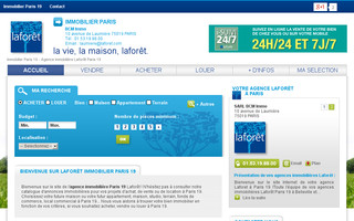 laforet-paris19-belleville.com website preview