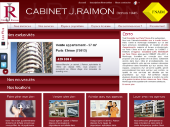 cabinet-raimon.com website preview
