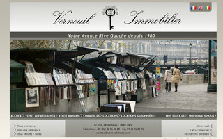 immobilier-paris-verneuil.com website preview