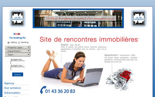 vie-immobiliere.fr website preview