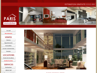 paris-gestion-immobilier.com website preview