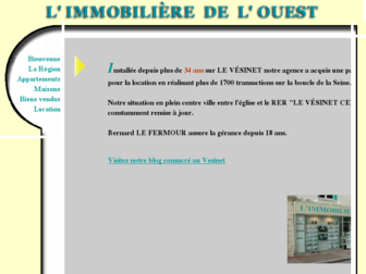 immobiliere-ouest.com website preview