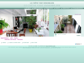 le-chene-vert.com website preview