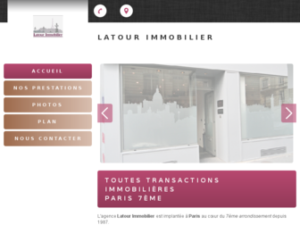 latour-immobilier75.fr website preview