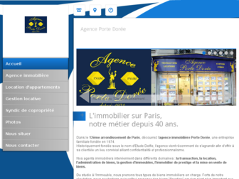 agence-immobiliere-porte-doree.fr website preview
