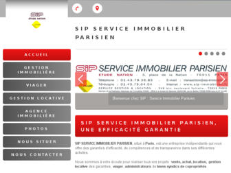 sip-paris.fr website preview