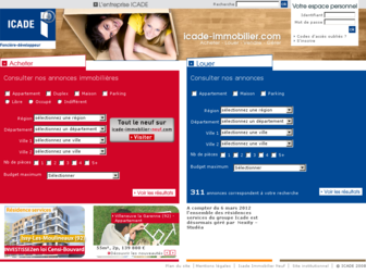 icade-immobilier.com website preview