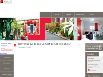laclefdusol-paris.fr website preview