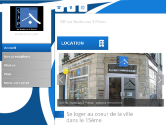 s3p-immobilier.fr website preview