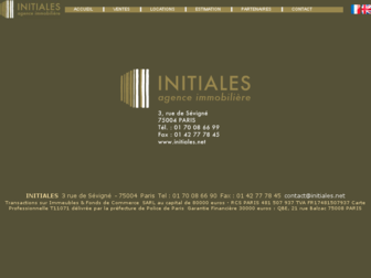 initiales.net website preview