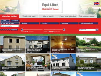 equilibre-immobilier.com website preview