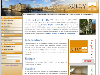 sullygestion.fr website preview