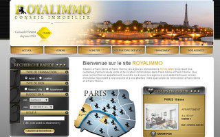 royalimmo.com website preview