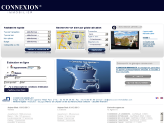 connexion-immobilier.com website preview