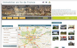 immobilier-iledefrance.net website preview