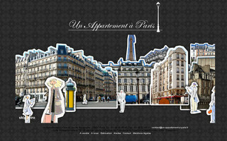 un-appartement-a-paris.fr website preview