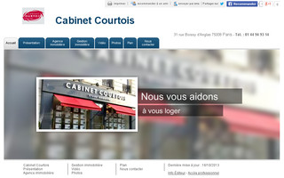 cabcourtois.fr website preview