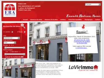 era-immobilier-paris-9-haussmann-saint-lazare.fr website preview