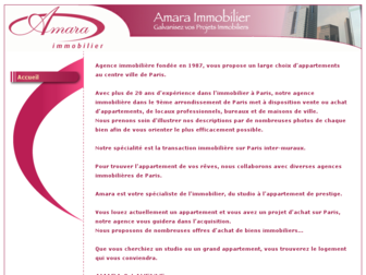 amara.fr website preview