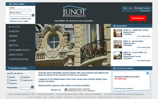 junotinvest.fr website preview