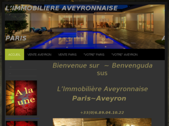 immobiliereparisienne.fr website preview