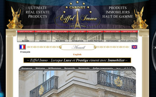 eiffelimmo.fr website preview