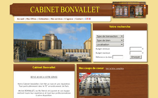 cabinet-bonvallet.com website preview