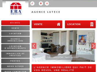 agence-lutece-paris.fr website preview
