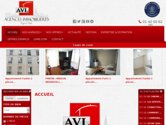 avl-immobilier.com website preview