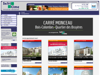 sefri-cime-residentiel.fr website preview