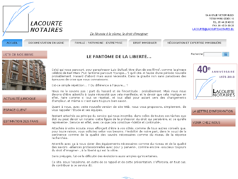 lacourte-notaires.eu website preview